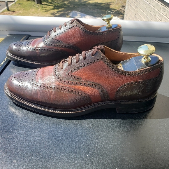 Dack's shoes U-wing zebu grain oxfords sz 11.5 - Picture 4 of 10